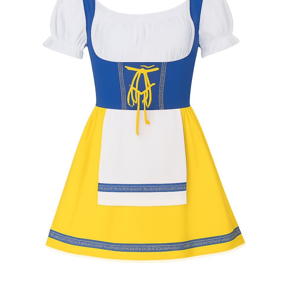 Biermeisje dirndl-jurk