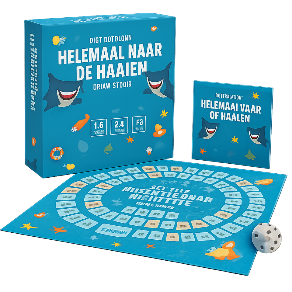 Drankspel Helemaal naar de Haaien