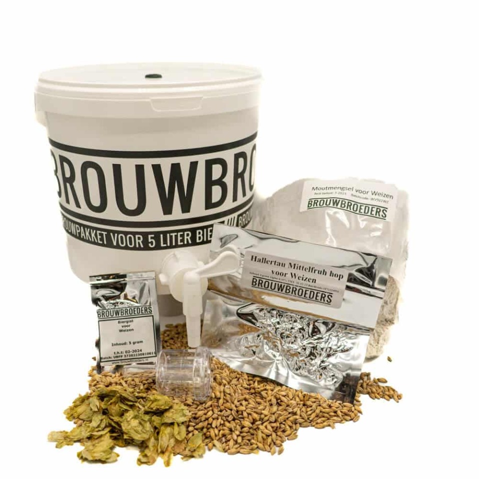 Brouwbroeders bierbrouwpakket Weizen