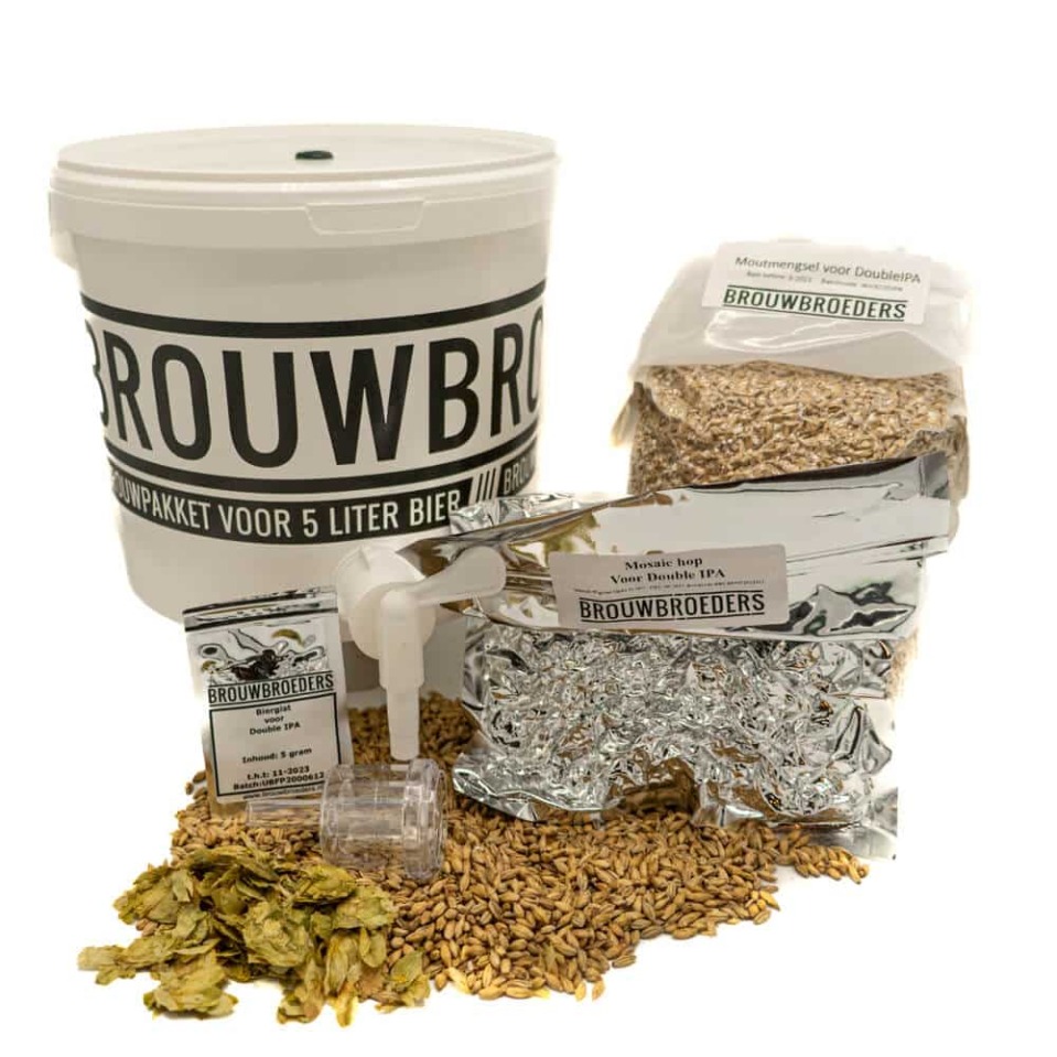Brouwbroeders bierbrouwpakket Double IPA