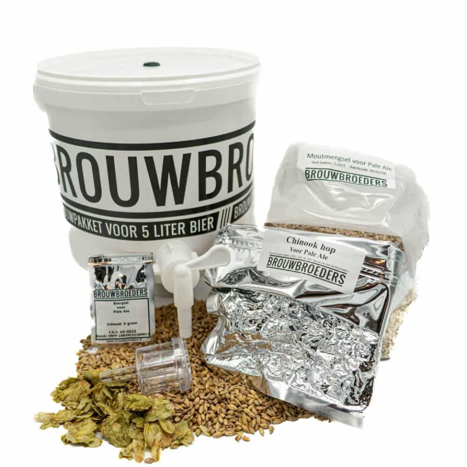 Brouwbroeders bierbrouwpakket Hoppy Pale Ale