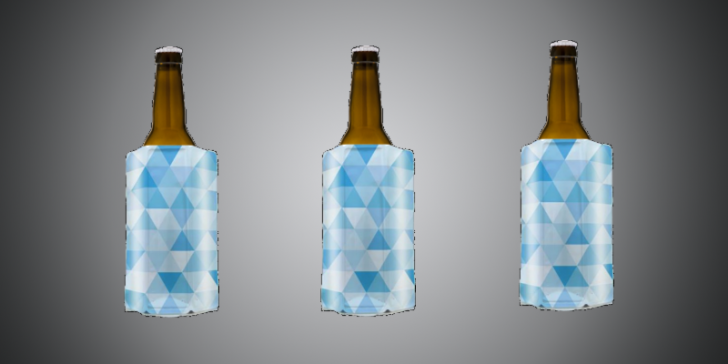 Bierkoeler om flesje