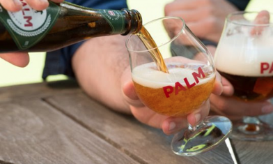 Landschap bijeenkomst Geweldige eik Palm bolglas 25 cl | bierglas voor amber bier | biernet.nl