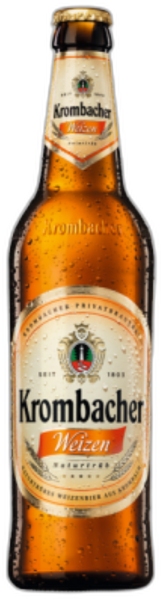 Krombacher Weizen fles van 50cl