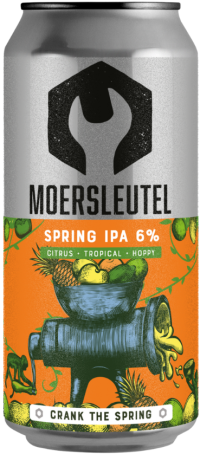 Moersleutel Crank The Spring blik van 44cl