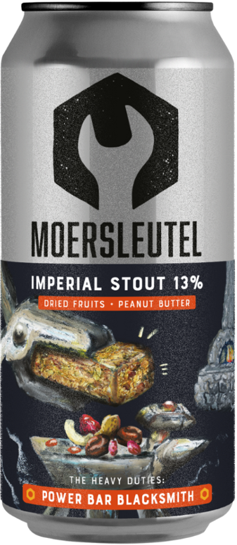 Moersleutel Power Bar Blacksmith blik van 44cl