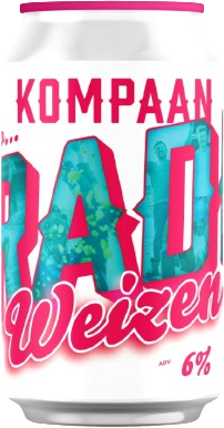 Kompaan Paradise Weizen blikje van 33cl