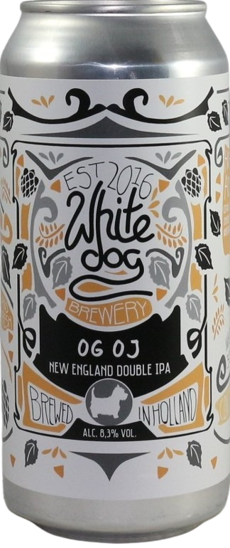 White Dog OG OJ blik van 44cl