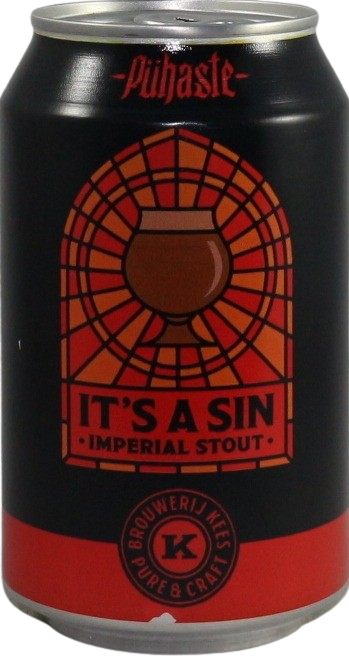 Kees x Puhaste It's A Sin blikje van 33cl