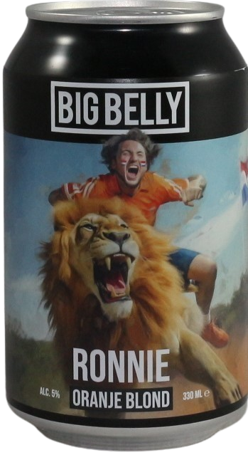 Big Belly RONNIE blikje van 33cl