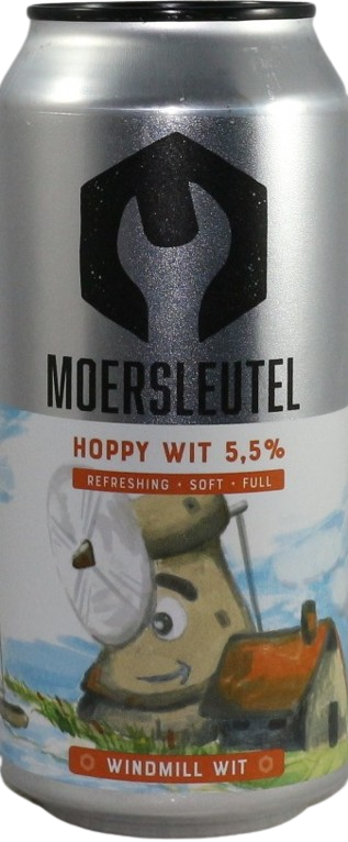 Moersleutel Windmill Wit blik van 44cl