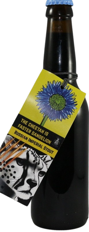 The Cheetah Is Faster Dandelion flesje van 33cl