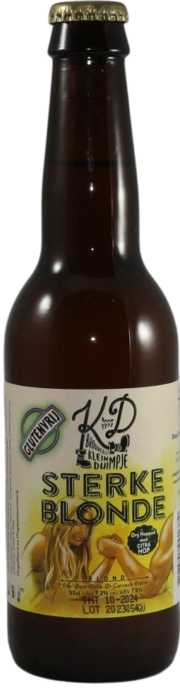 Klein Duimpje Sterke Blonde Glutenvrij flesje van 33cl