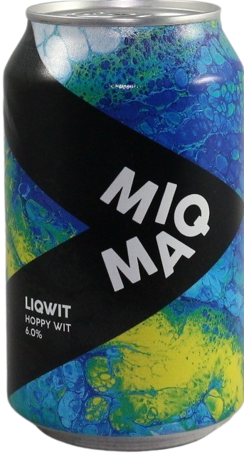 MiqMaq LIQWIT blikje van 33cl