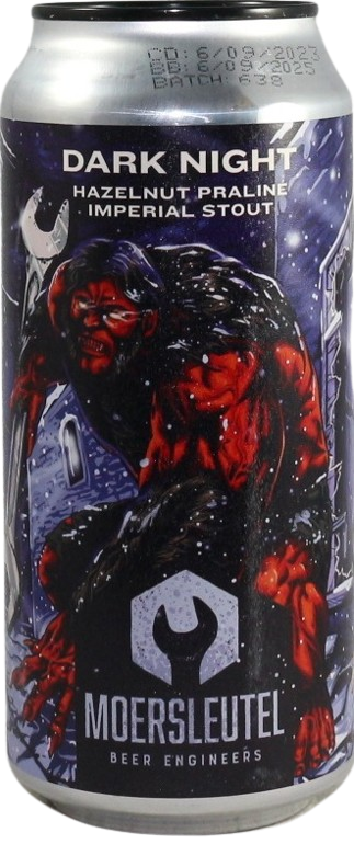 Moersleutel Dark Night blik van 44cl