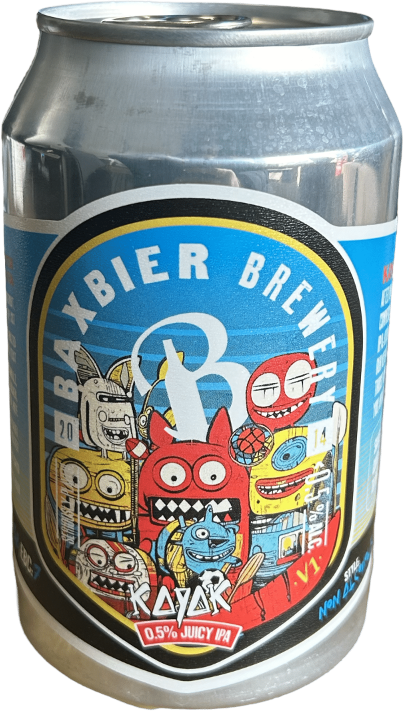 Bax Kayak blikje van 33cl