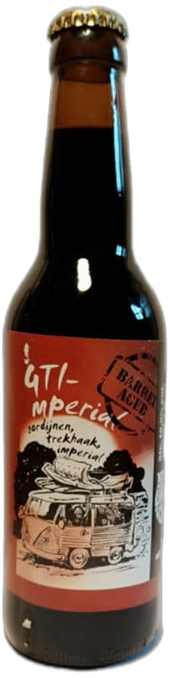 De Brouwschuur GTI-mperial Barrel Aged flesje van 33cl