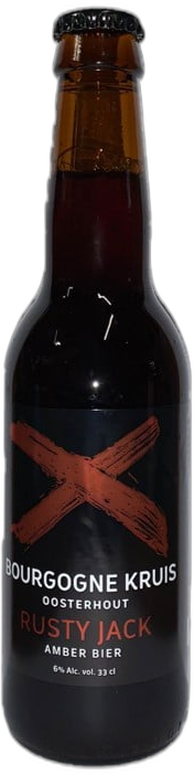 Bourgogne Kruis Rusty Jack flesje van 33cl