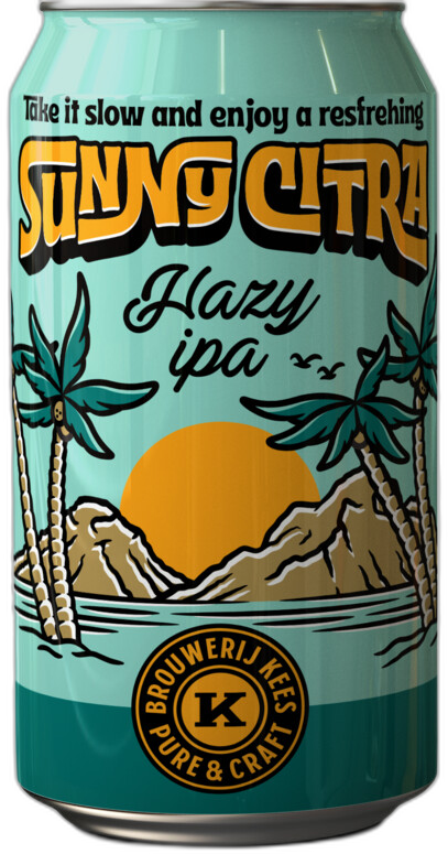 Kees Sunny citra blikje 0,33