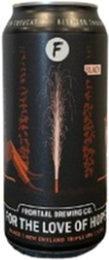 Frontaal For The Love Of Hops (Black) blik van 44cl