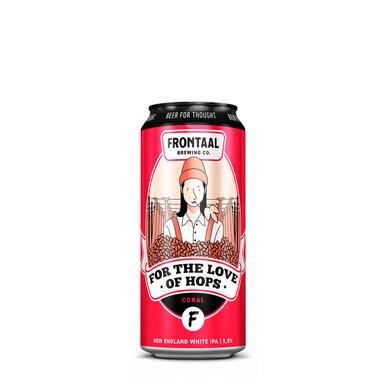 Frontaal For the Love of Hops Coral blik 44cl Frontaal For the Love of Hops Coral blik 44cl