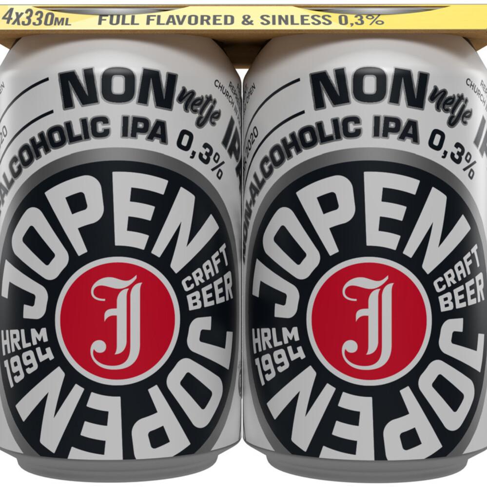 jopen non ipa set met 4 blikjes van 33cl jopen non ipa set met 4 blikjes van 33cl