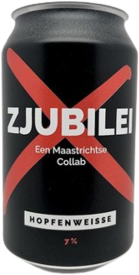 Maastricht Zjubilei Hopfenweisse blikje van 33cl