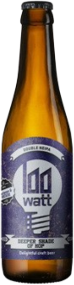 100 Watt Deeper Shade Of Hop flesje van 33cl