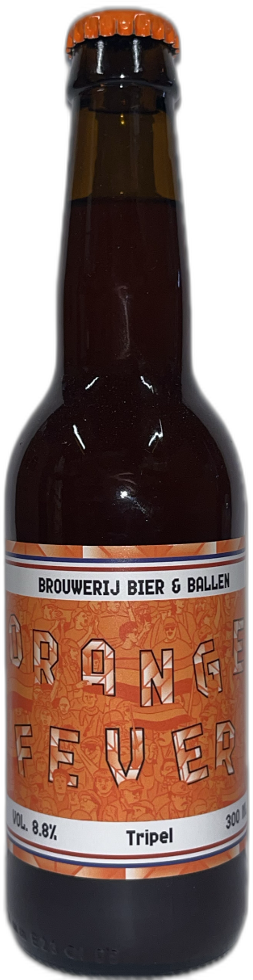 Bier & Ballen Orange Fever flesje van 33cl