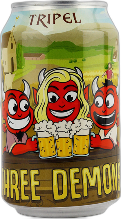 Happy Demons Three Demons blikje van 33cl