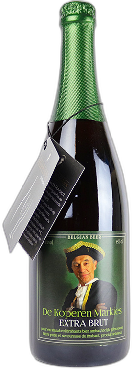 De Koperen Markies Extra Brut fles van 75cl