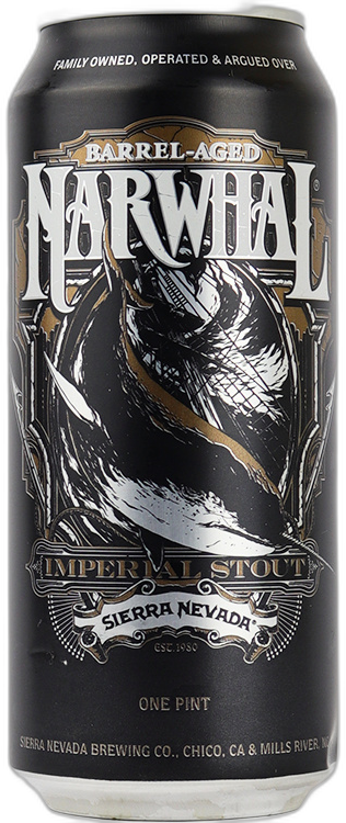 Sierra Nevada Barrel Aged Narwhal blik van 47,3cl