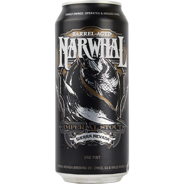 Sierra Nevada Sierra Nevada Sierra Nevada Barrel Aged Narwhal Blik