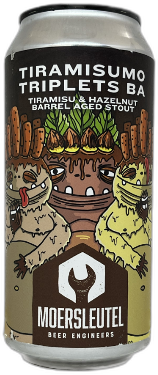 Moersleutel Tiramisumo Triplets BA blik van 44cl