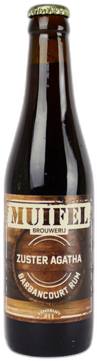 Zuster Agatha Barbancourt Rum BA flesje van 33cl