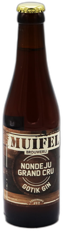 Muifel Nondeju Grand Cru Gotik Gin flesje van 33cl