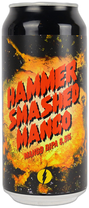Bliksem Hammer Smashed Mango blik van 44cl