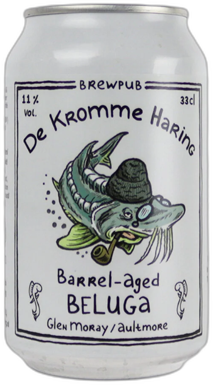 Kromme Haring Beluga BA Glen Moray blikje van 33cl