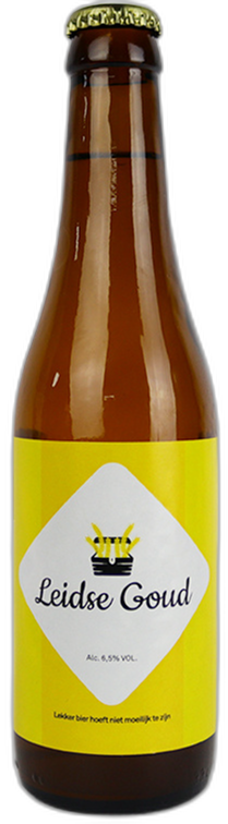 Leidse Goud Blond flesje van 33cl