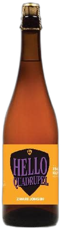 Hello Quadrupel fles van 75cl