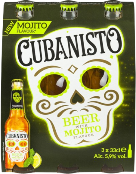 Cubanisto Mojito 3pack met flesjes van 33cl