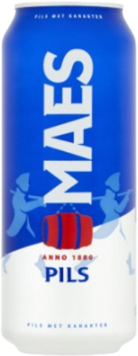 Maes Pils blik van 50cl