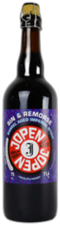 Jopen Sin & Remorse BA Dru Whiskey fles van 75cl