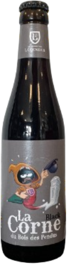 La Corne Black flesje van 33cl