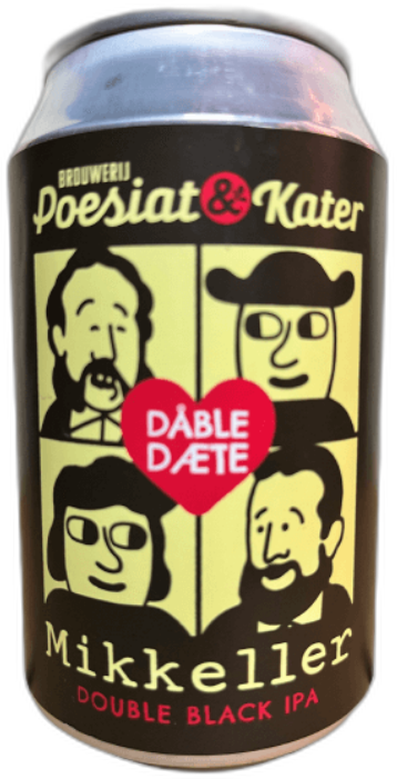 Poesiat x Mikkeller Double Date blikje van 33cl
