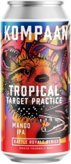 Kompaan Tropical Target Practice blik van 44CL