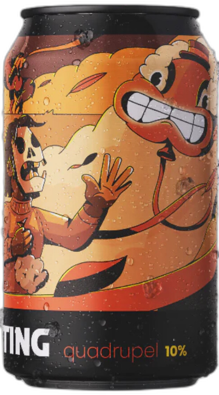 Geestige Gisting bier blikje van 33cl