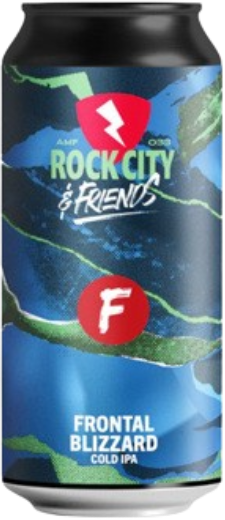 Rock City x Frontaal Frontal Blizzard blik van 44cl