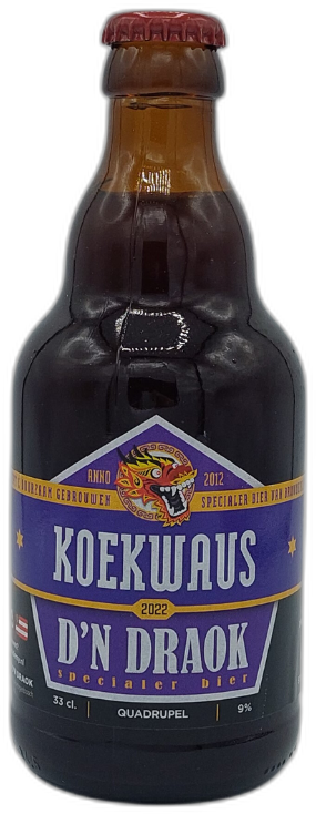 D’n Draok Koekwaus flesje van 33cl