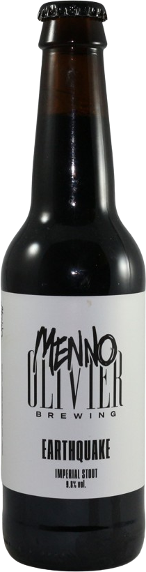 Menno Olivier Earthquake flesje van 33cl